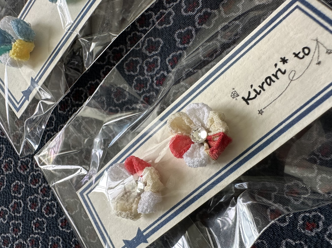 Petite Floral Earrings — Whispers of Grace – Soft hues in elegant motion –