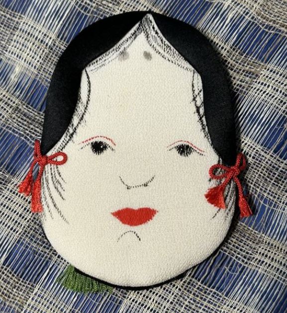 Traditional Okame Figurine - Potpourri Bag