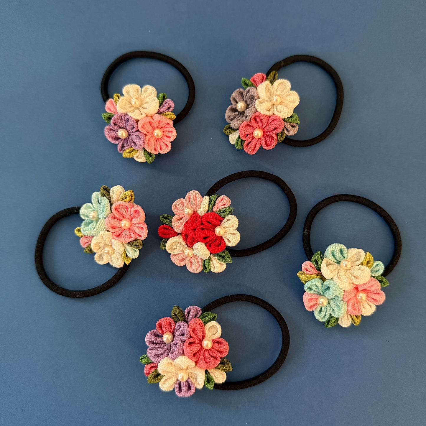 Tsumami Bouquet Hair Band