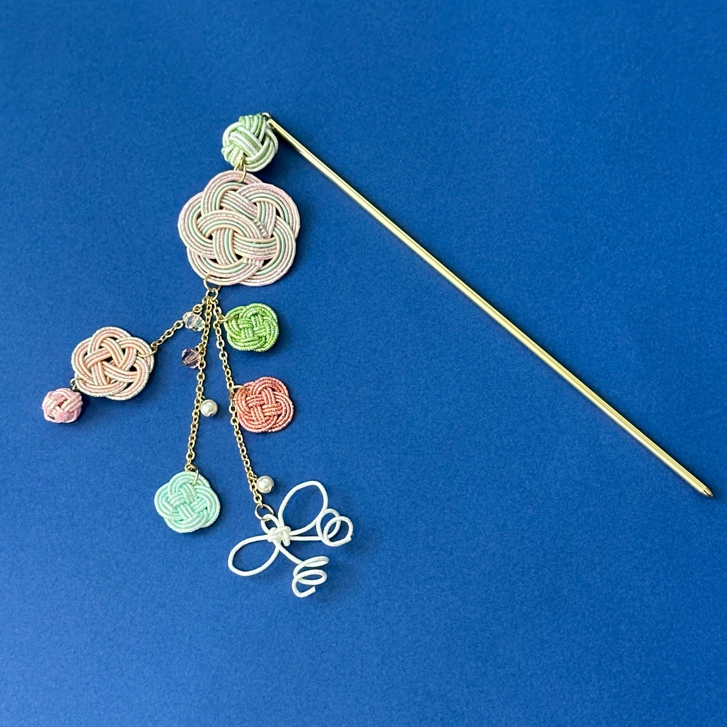 Flower Mizuhiki Hair Pin
