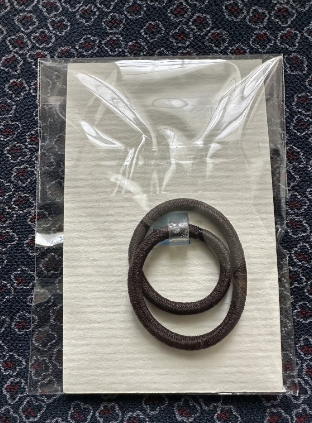 Spring Hair Tie — Falling Cherry Blossoms