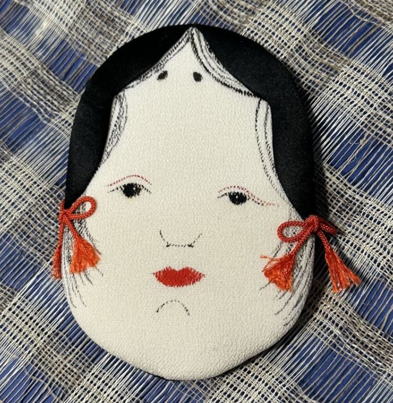 Traditional Okame Figurine - Potpourri Bag
