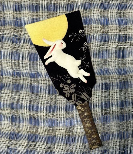 Moon Festival Rabbit Battledore (dark)